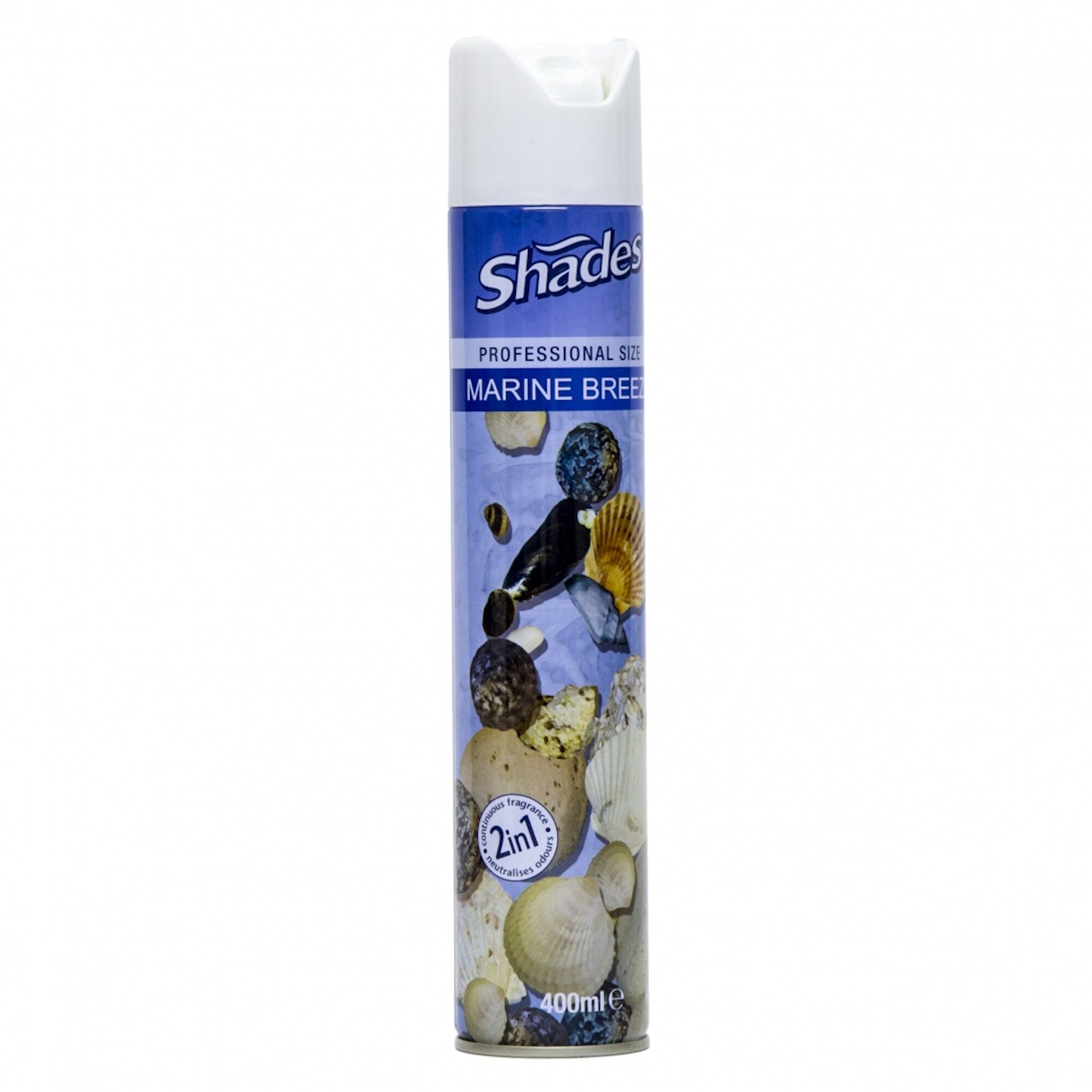 Shades Aerosol Marine Breeze Air Freshener 400ML X 12 Shades Aerosol Marine Breeze Air Freshener 400ML X 12