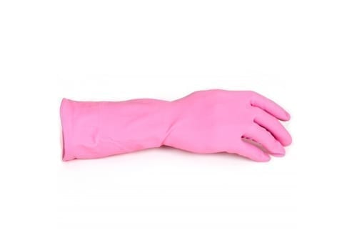 Household Rubber Gloves PINK Medium Household Rubber Gloves PINK Medium