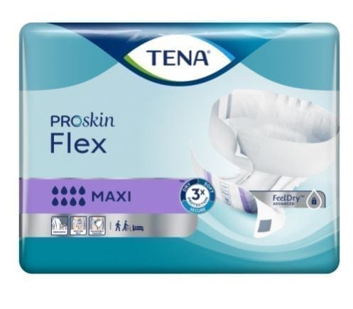 Tena Flex Maxi Extra Large Belted 3 X 21 4567ml 725231 Tena Flex Maxi Extra Large Belted 3 X 21 4567ml 725231