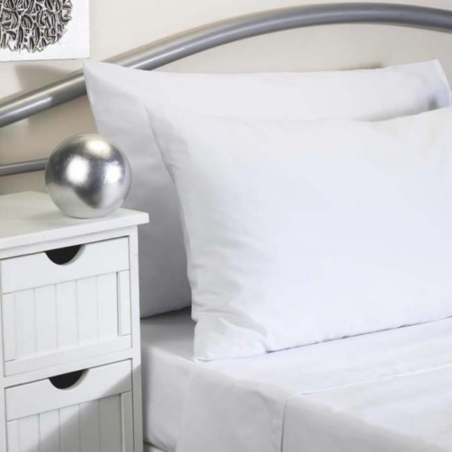 Flat Sheet WHITE Double bed Flat Sheet WHITE Double bed