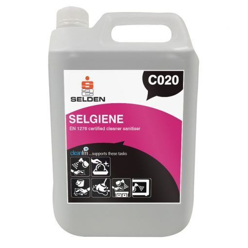 Selgiene C020 Cleaner Sanitiser 5ltr (Milton) Selgiene C020 Cleaner Sanitiser 5ltr (Milton)