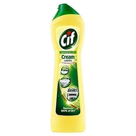 Cif Cream Cleaner Lemon Fresh 500ML X 8 Cif Cream Cleaner Lemon Fresh 500ML X 8