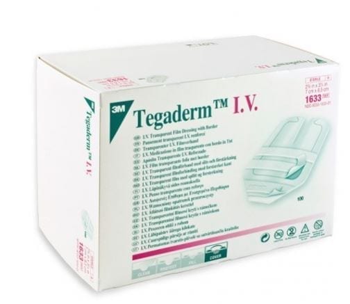 Tegaderm Transparent Film Dressing With Border 7x8.5CM 1 X 100 Tegaderm Transparent Film Dressing With Border 7x8.5CM 1 X 100