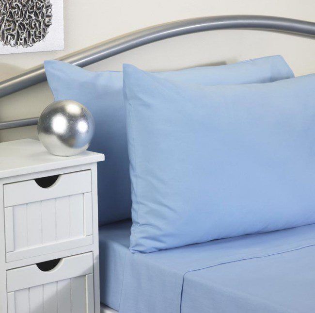 Softguard FR Fitted Bed Sheet BLUE Single Softguard FR Fitted Bed Sheet BLUE Single