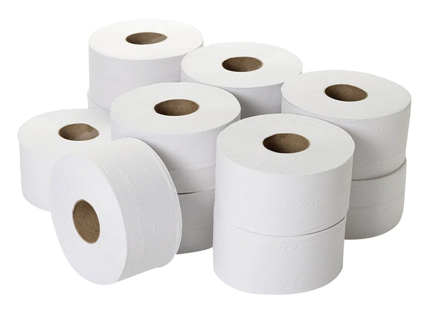 Mini Jumbo Toilet Rolls 2 ply WHITE 3'' 150m X 12 (0027) Mini Jumbo Toilet Rolls 2 ply WHITE 3'' 150m X 12 (0027)
