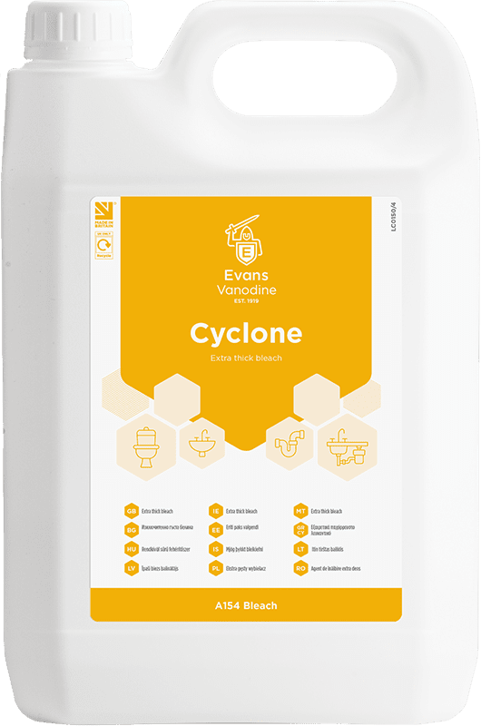 Evans Cyclone Extra Thick Bleach 5LTR Evans Cyclone Extra Thick Bleach 5LTR