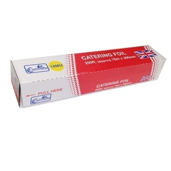 Castleview Heavy Duty Foil 18 Micron 300MMx75M Castleview Heavy Duty Foil 18 Micron 300MMx75M