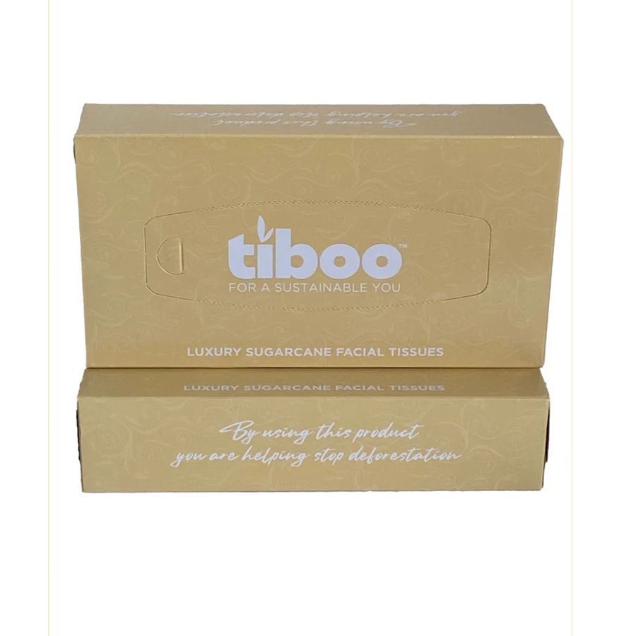 Tiboo Luxury Facial Tissues 2 Ply WHITE 100 X 36 Tiboo Luxury Facial Tissues 2 Ply WHITE 100 X 36
