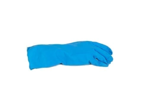 Household Rubber Gloves BLUE Large Household Rubber Gloves BLUE Large