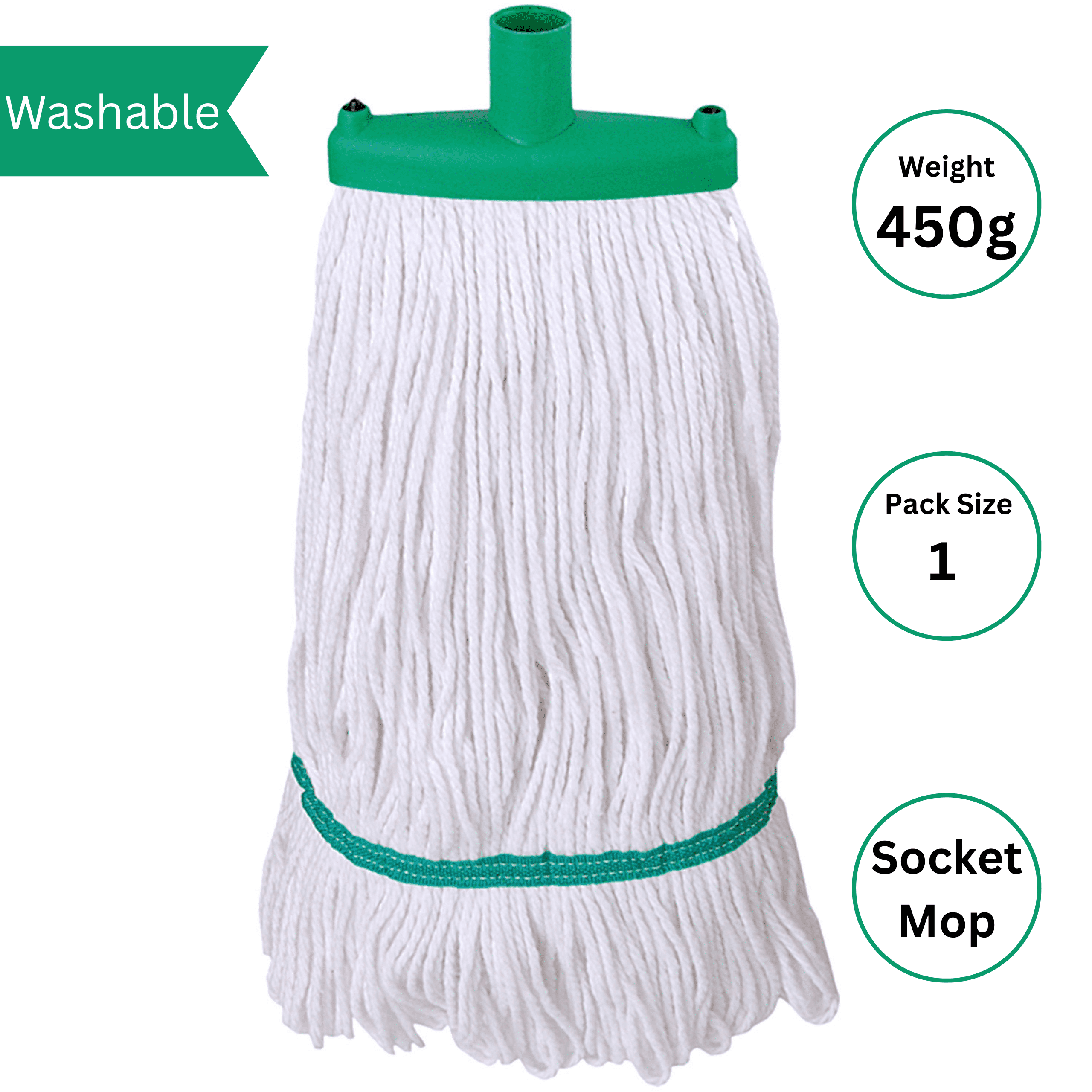 Hygiemix T1 Prairie Mop GREEN 450g Hygiemix T1 Prairie Mop GREEN 450g