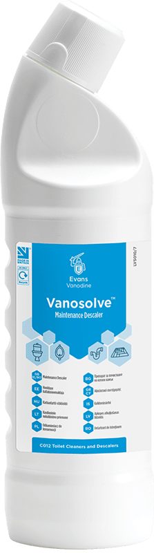 Evans Vanosolve Maintenance Descaler 1LTR X 6 Evans Vanosolve Maintenance Descaler 1LTR X 6