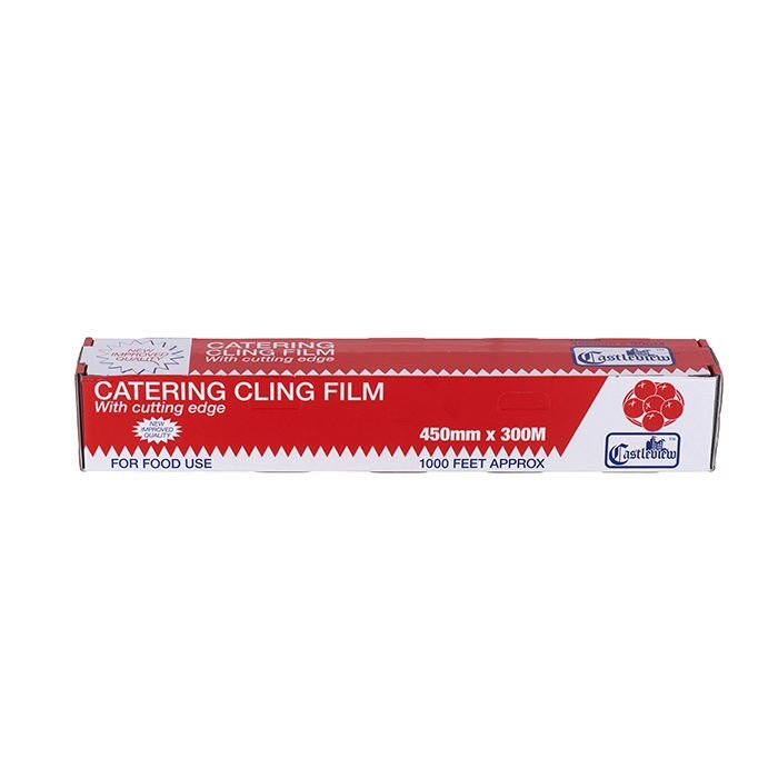 Castleview Cling Film Cutter Box 45CMx300M Castleview Cling Film Cutter Box 45CMx300M