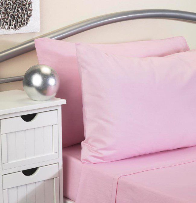 Softguard FR Flat Bed Sheet PINK Single Softguard FR Flat Bed Sheet PINK Single