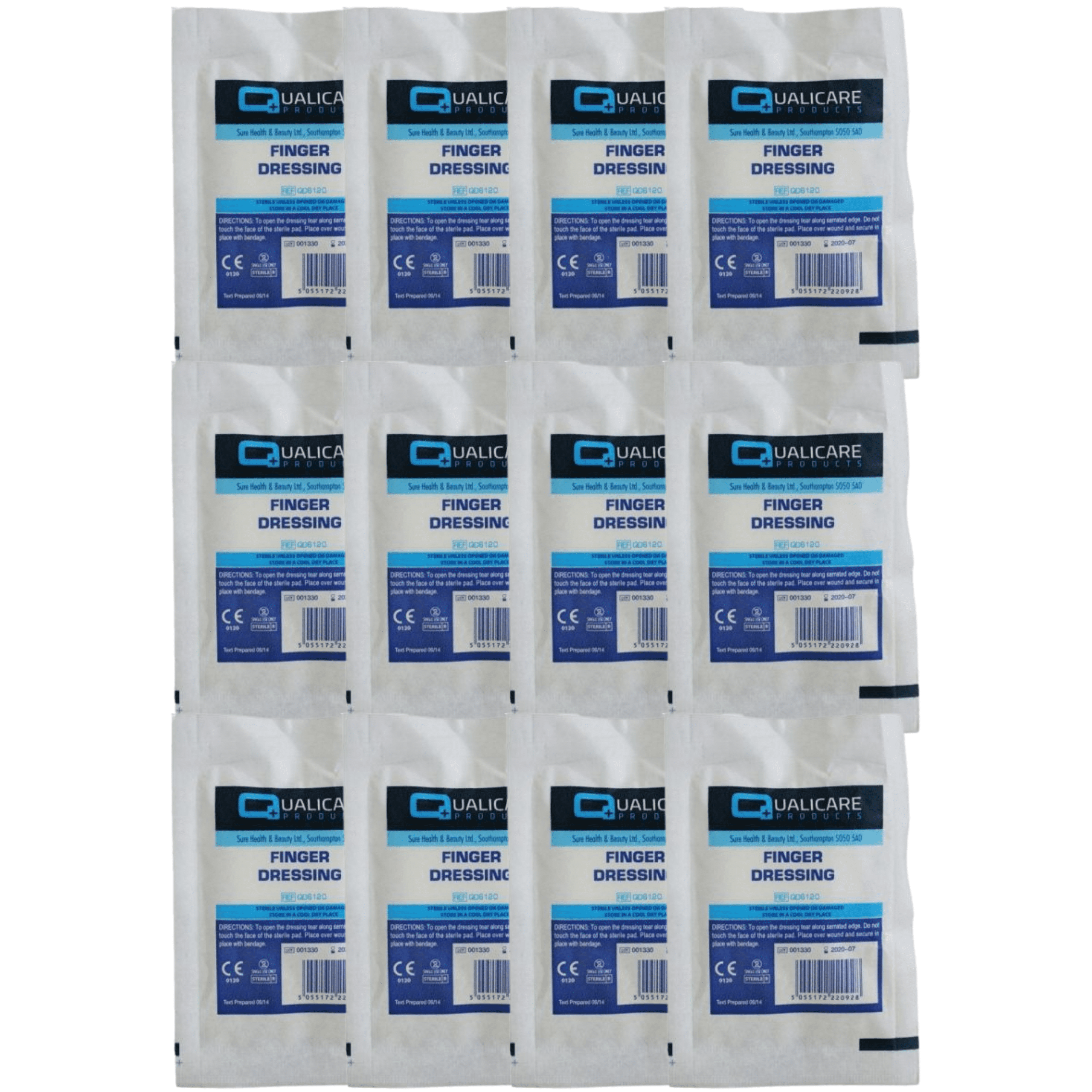 No.7 Finger Dressing Steropax Bandage 3.5x3.5CM X 10 No.7 Finger Dressing Steropax Bandage 3.5x3.5CM X 10