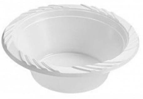 Dining Plus Plastic Bowls WHITE 12OZ 8 X 100 23012070 Dining Plus Plastic Bowls WHITE 12OZ 8 X 100 23012070