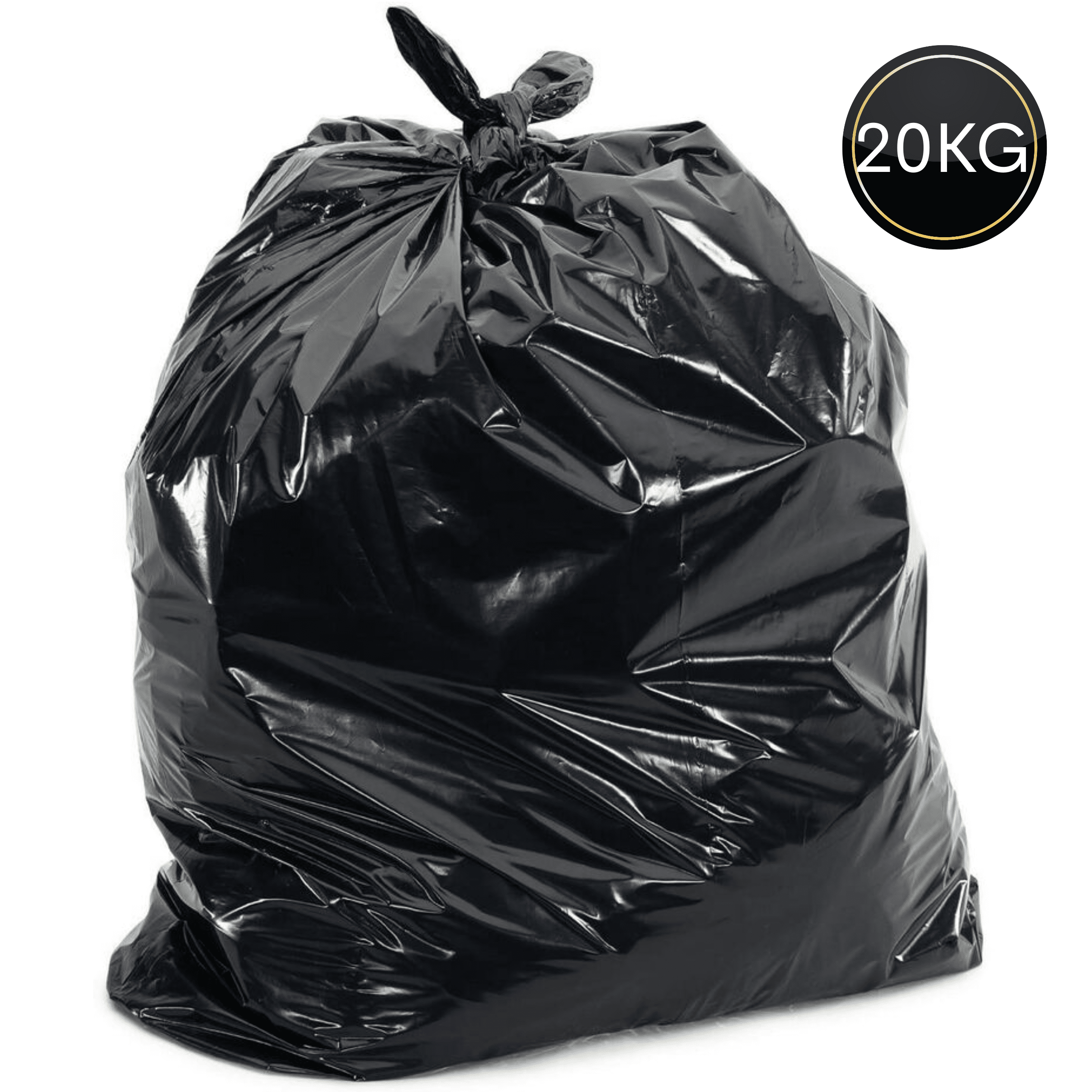 Premium Plus Black Sacks EXTRA WIDE 20x34x39"  20KG X 200 Premium Plus Black Sacks EXTRA WIDE 20x34x39"  20KG X 200