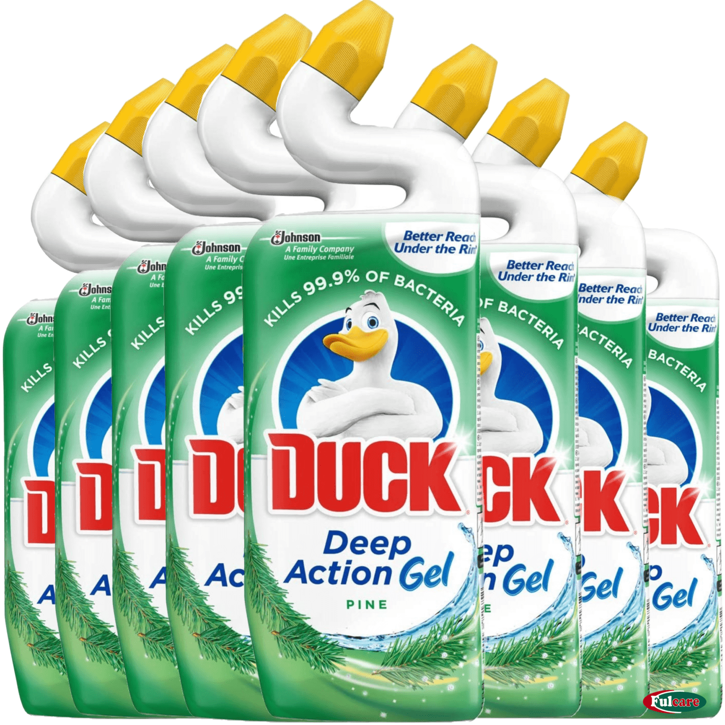 Toilet Duck Industrial 5In1 Liquid Pine 750ML X 8 Toilet Duck Industrial 5In1 Liquid Pine 750ML X 8