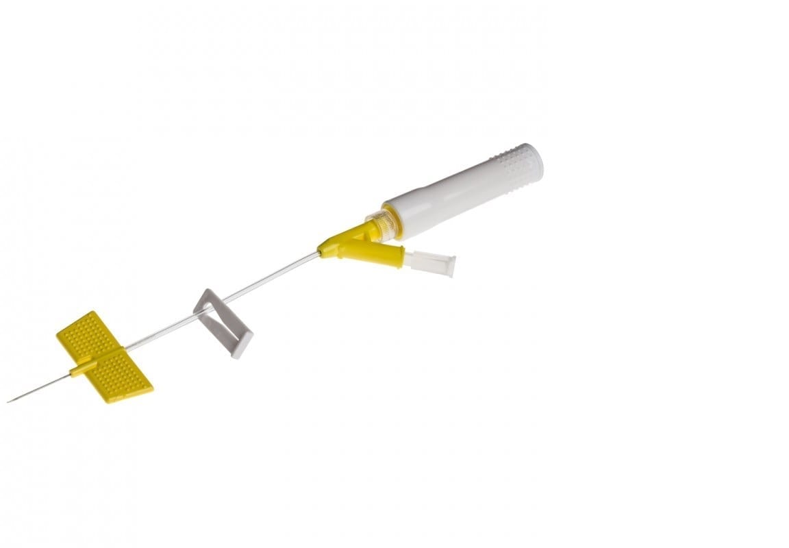 Saf-t-Intima Iv Catheter Y-Adap 24G X 25 YELLOW Saf-t-Intima Iv Catheter Y-Adap 24G X 25 YELLOW