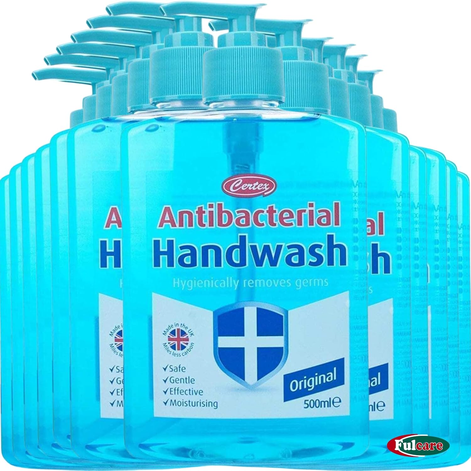 Certex Handwash Antibacterial Soap BLUE 500ML X 12 Certex Handwash Antibacterial Soap BLUE 500ML X 12