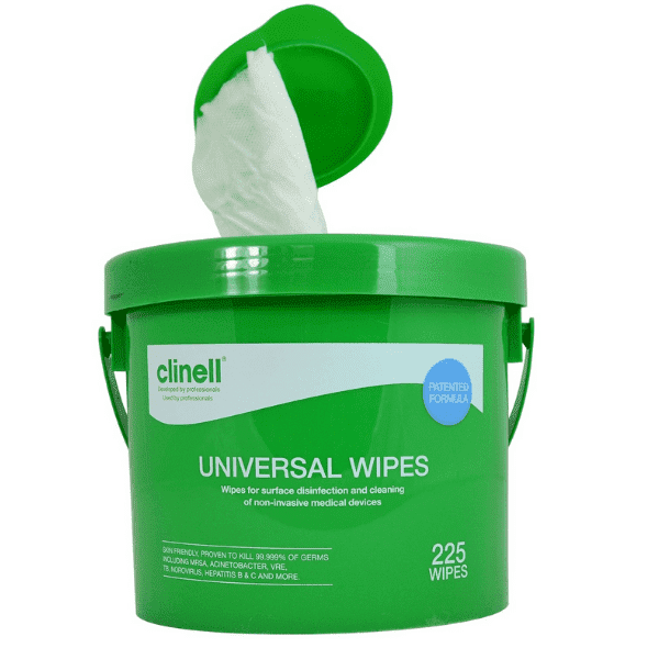 Clinell Universal Wipes Buckets 1 X 225 Clinell Universal Wipes Buckets 1 X 225