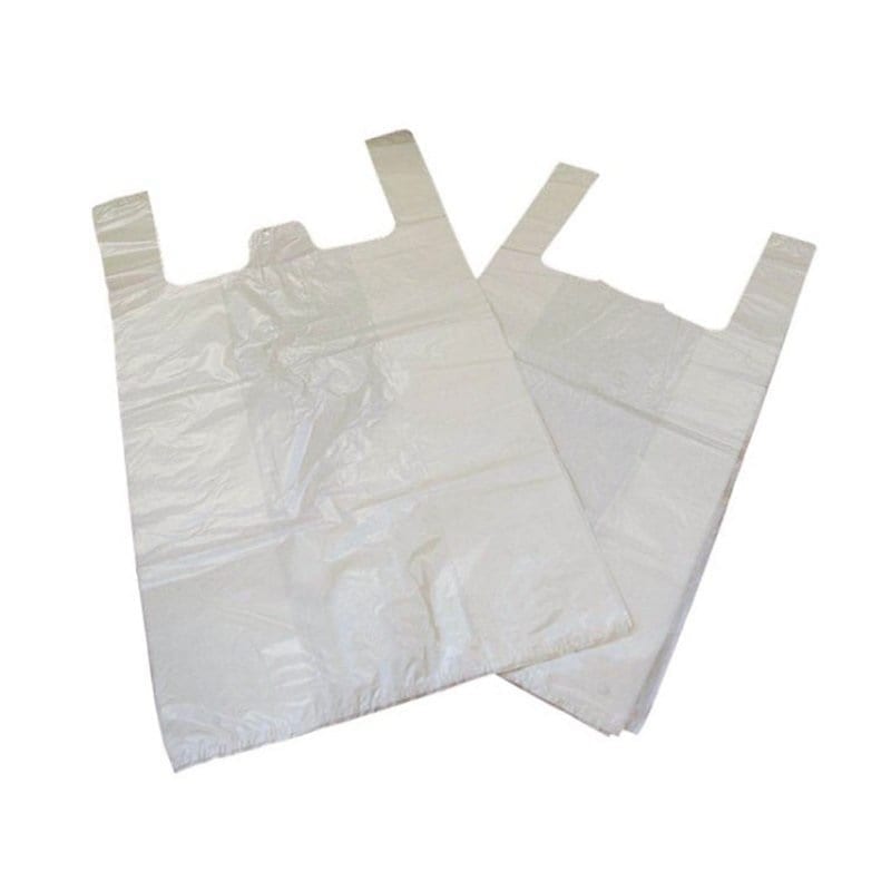 Lynx Carrier Bags WHITE Jumbo 38x33cm X 1000 Lynx Carrier Bags WHITE Jumbo 38x33cm X 1000