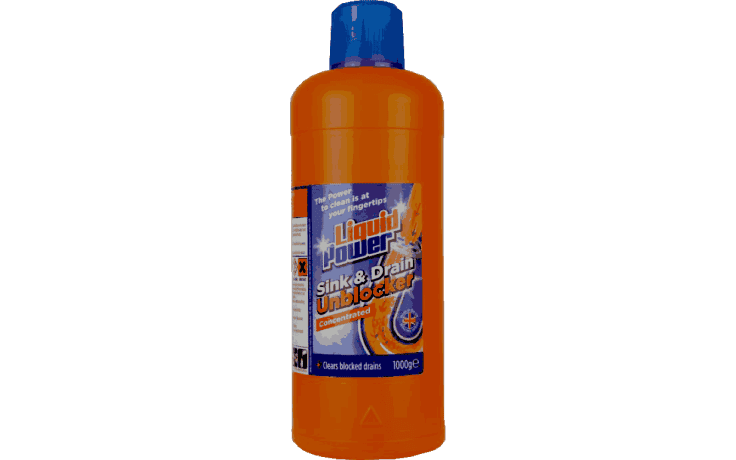 Liquid Power Sink & Drain Unblocker 1000gm X 12 Liquid Power Sink & Drain Unblocker 1000gm X 12