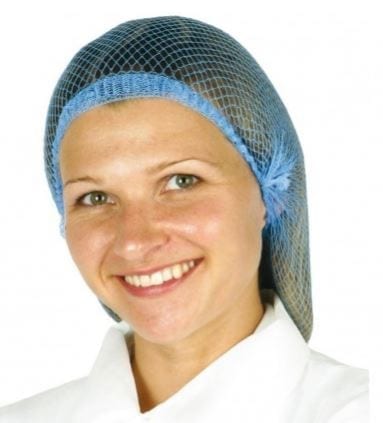 Hair Net BLUE One Size 144 (3PK X 48) Hair Net BLUE One Size 144 (3PK X 48)