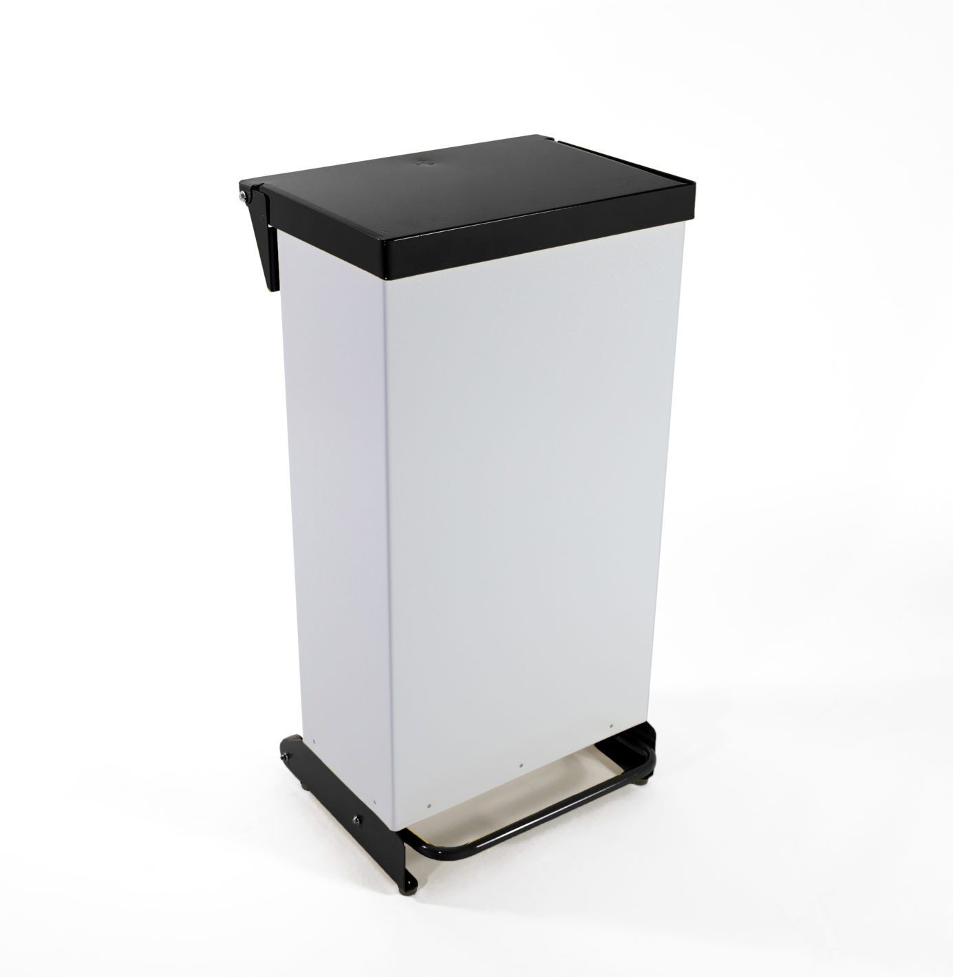 Step On Pedal Bin Enclosed Fire Retardant BLACK 65LTR Step On Pedal Bin Enclosed Fire Retardant BLACK 65LTR