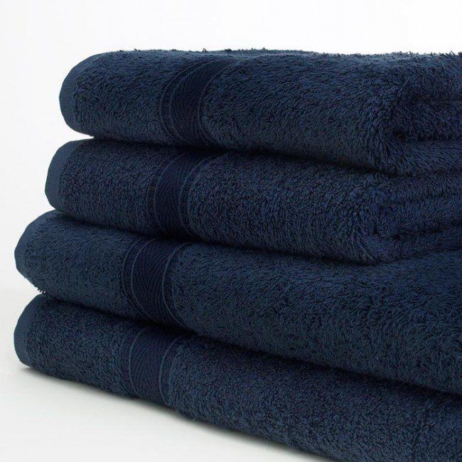 Bath Sheets NAVY 90x125CM 480GSM Bath Sheets NAVY 90x125CM 480GSM