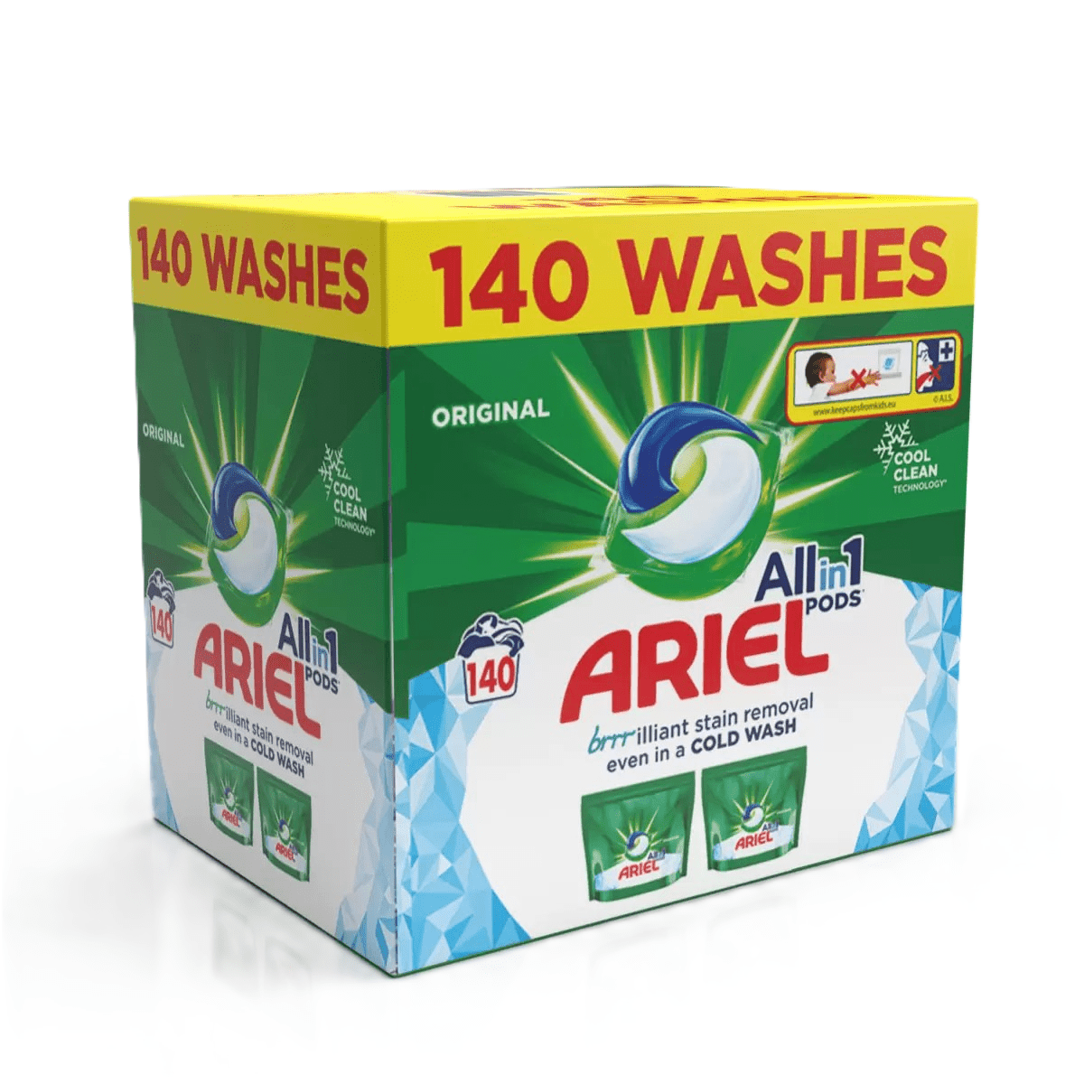 Ariel 3in1 Pods 70PK X 2 Ariel 3in1 Pods 70PK X 2