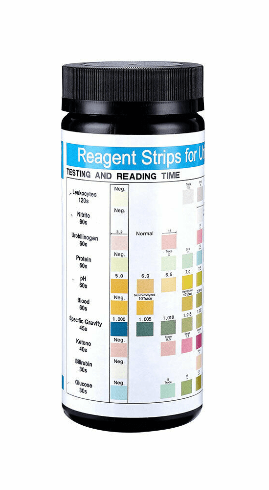 Fulcare Urinalysis Reagent Strips Tub X 100 URS-10T