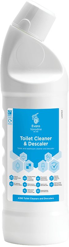 Evans Toilet Cleaner And Descaler 1LTR X 6 Evans Toilet Cleaner And Descaler 1LTR X 6