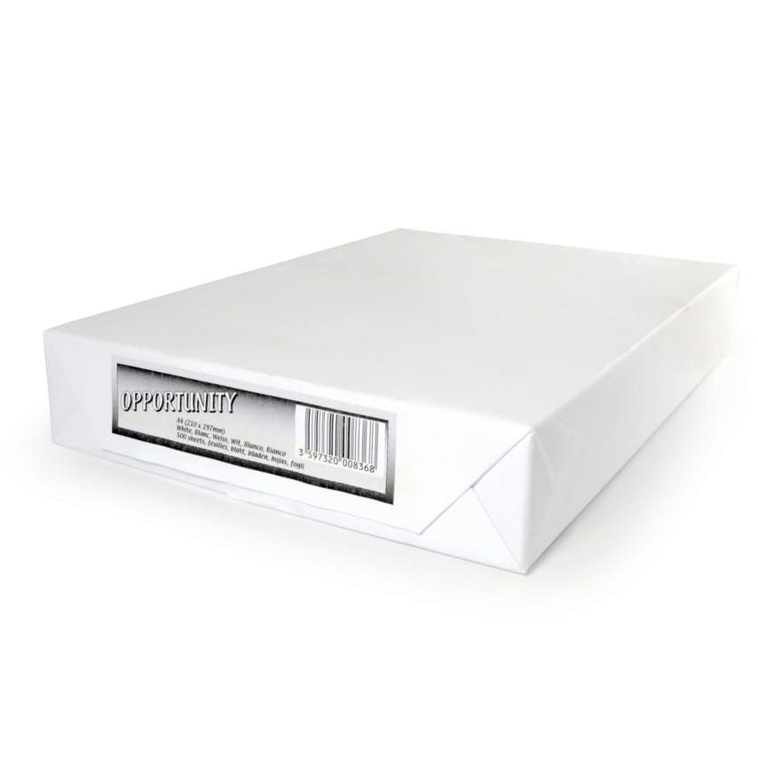 Opportunity Copier Paper WHITE A4 210x297MM Opportunity Copier Paper WHITE A4 210x297MM